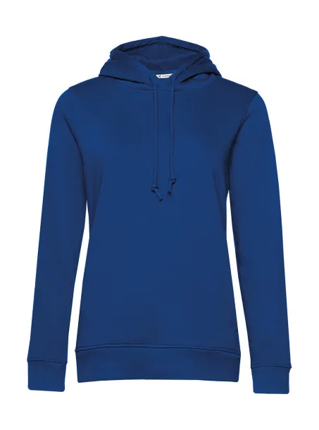  Ženski hoodie od organskog pamuka, 280 g/m² - B&C Kraljevski plava