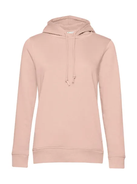  Ženski hoodie od organskog pamuka, 280 g/m² - B&C Soft Rose
