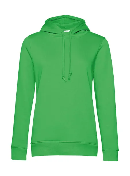  Ženski hoodie od organskog pamuka - B&C Apple Green