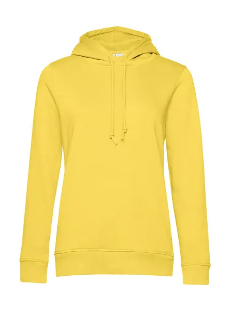  Ženski hoodie od organskog pamuka, 280 g/m² - B&C Yellow Fizz