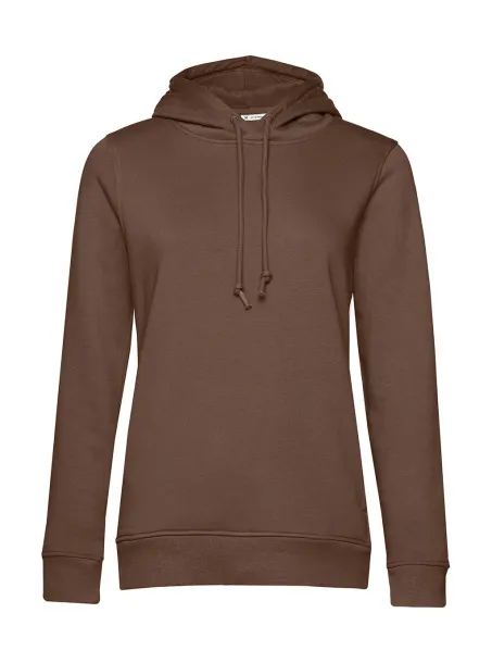  Ženski hoodie od organskog pamuka - B&C Mocha