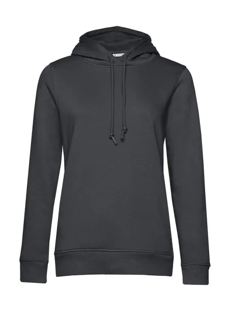  Ženski hoodie od organskog pamuka, 280 g/m² - B&C Asphalt