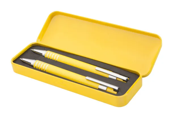 Twinox pen and pencil set Yellow