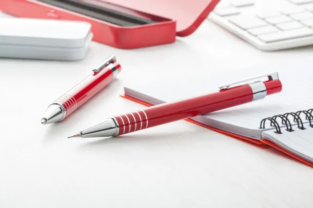 Twinox pen and pencil set Red