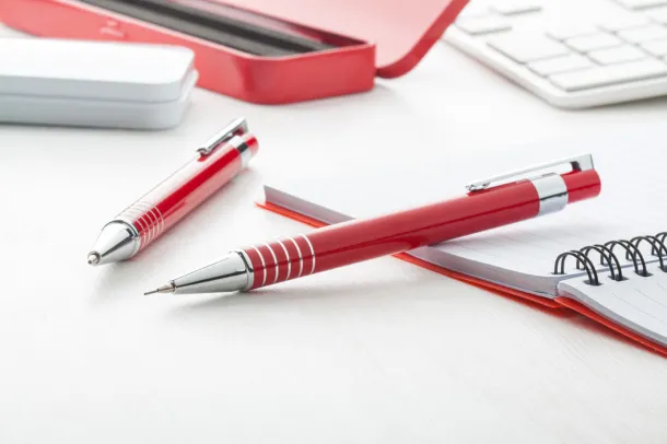 Twinox pen and pencil set Red