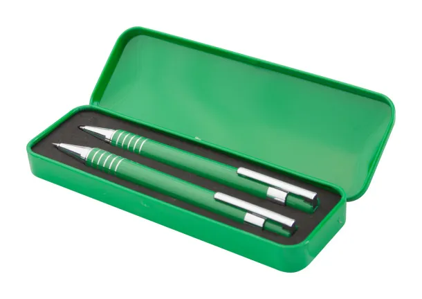 Twinox pen and pencil set Green