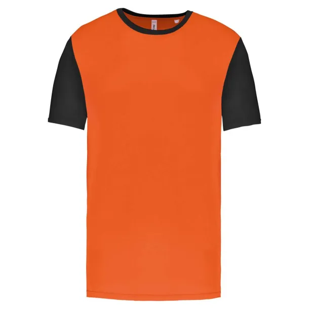  ADULTS' BICOLOUR SHORT-SLEEVED T-SHIRT - Proact Orange Black