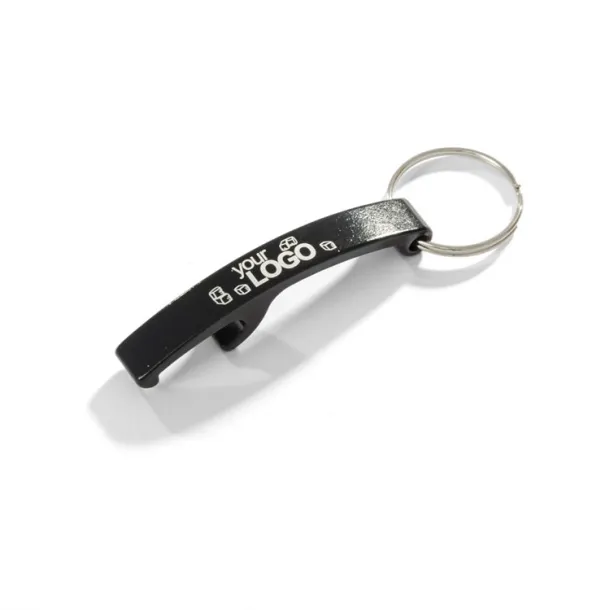 ABRI Keychain 2 in 1 BLACK