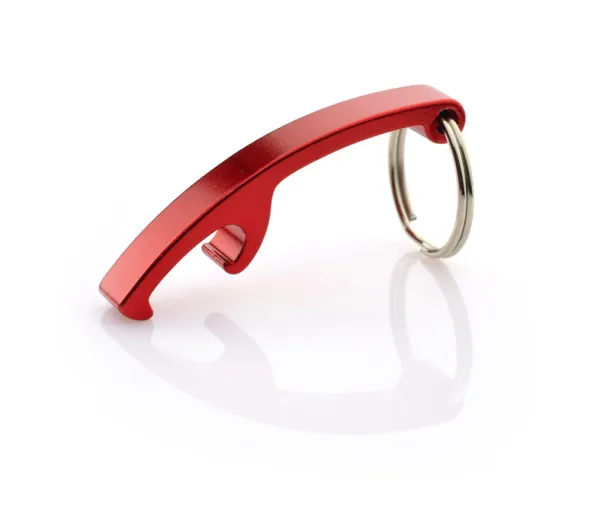 ABRI Keychain 2 in 1 czerwony