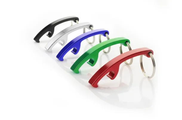 ABRI Keychain 2 in 1 czerwony