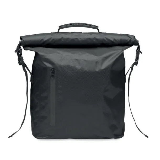 SCUBAROLL RPET vodootporni rolltop ruksak, 30L Crna