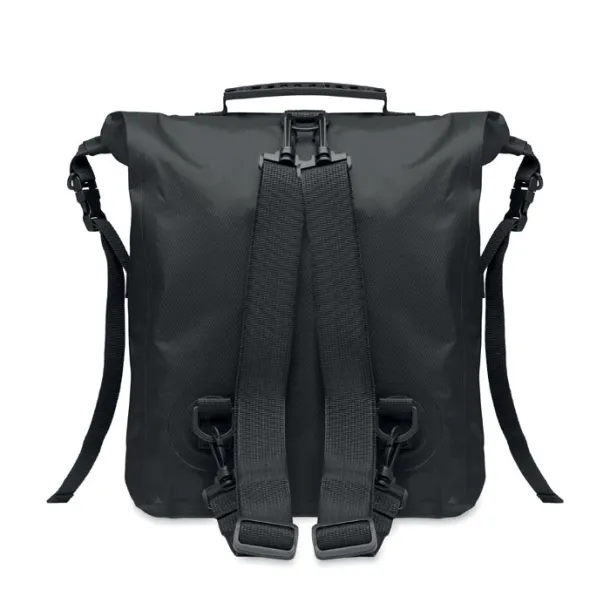 SCUBAROLL RPET waterproof rolltop bag Black