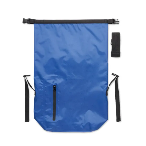 SCUBAROLL RPET vodootporni rolltop ruksak, 30L Kraljevski plava