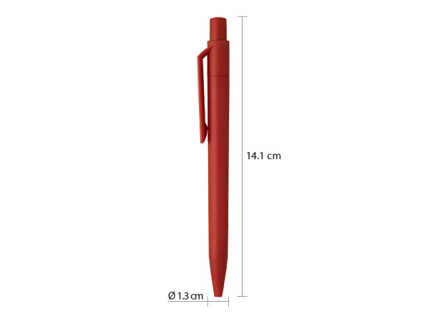 DOT C Maxema plastic ball pen - MAXEMA Red