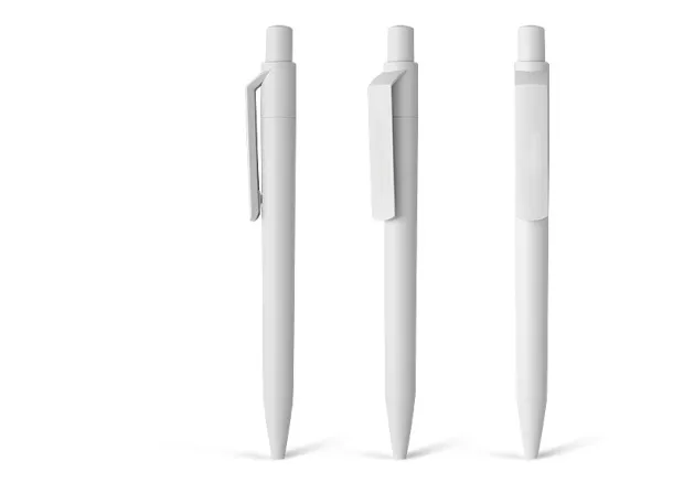 DOT C Maxema plastic ball pen - MAXEMA White