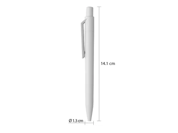 DOT C Maxema plastic ball pen - MAXEMA White