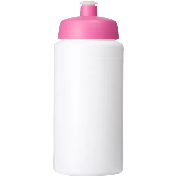 Baseline® Plus grip 500 ml sports lid sport bottle - Unbranded White Transparent pink