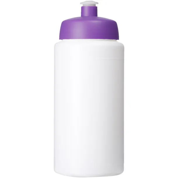 Baseline® Plus grip 500 ml sports lid sport bottle - Unbranded White Purple