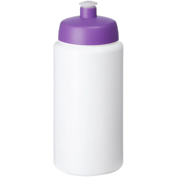 Baseline® Plus grip 500 ml sports lid sport bottle - Unbranded White Purple