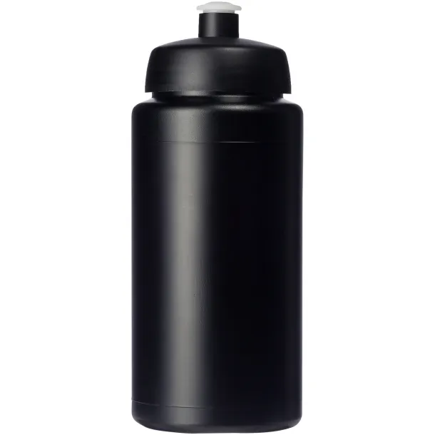 Baseline® Plus grip 500 ml sports lid sport bottle Solid black