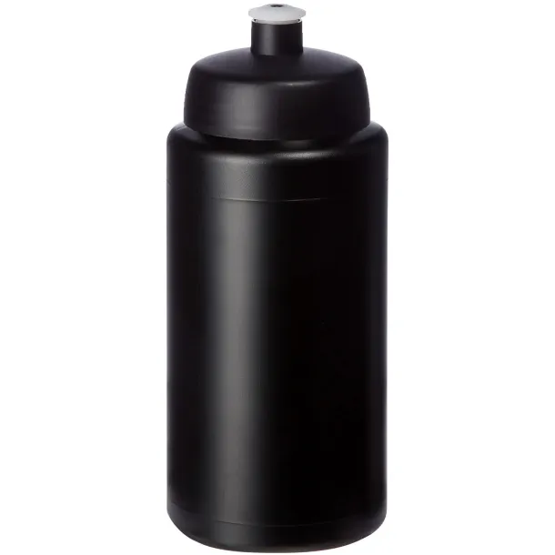 Baseline® Plus grip 500 ml sports lid sport bottle - Unbranded Solid black