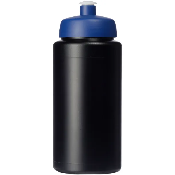 Baseline® Plus grip 500 ml sports lid sport bottle Solid black Blue