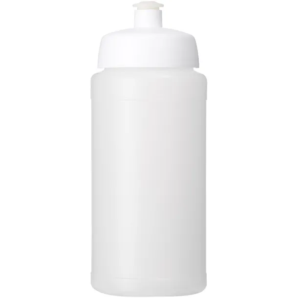 Baseline® Plus grip 500 ml sports lid sport bottle - Unbranded White White