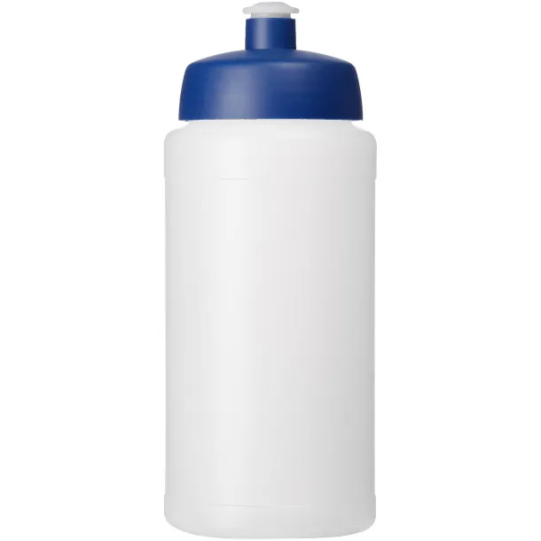 Baseline® Plus grip 500 ml sports lid sport bottle - Unbranded White Blue