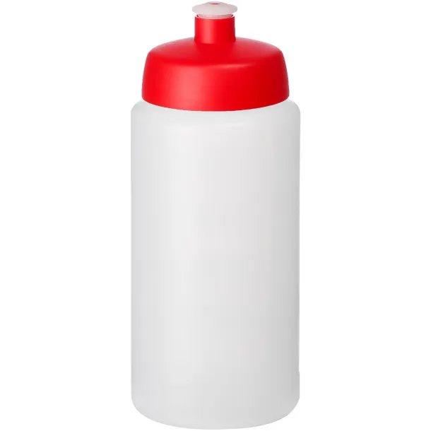 Baseline® Plus grip 500 ml sports lid sport bottle - Unbranded White Red