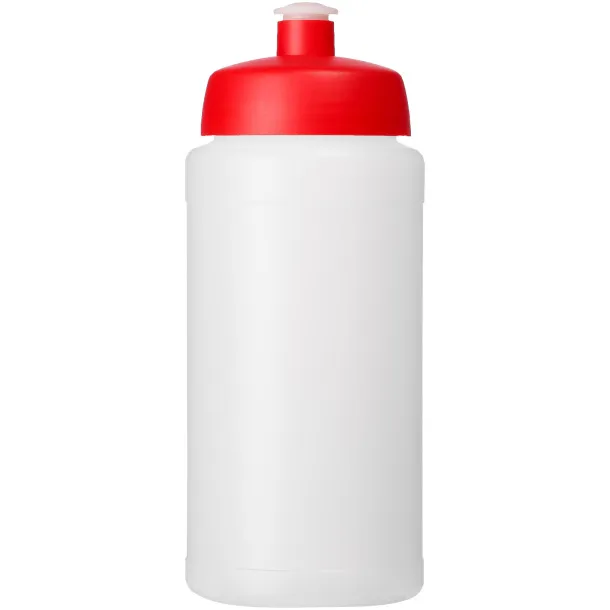 Baseline® Plus grip 500 ml sports lid sport bottle - Unbranded White Red