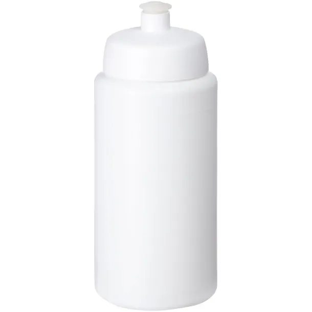 Baseline® Plus grip 500 ml sports lid sport bottle - Unbranded White