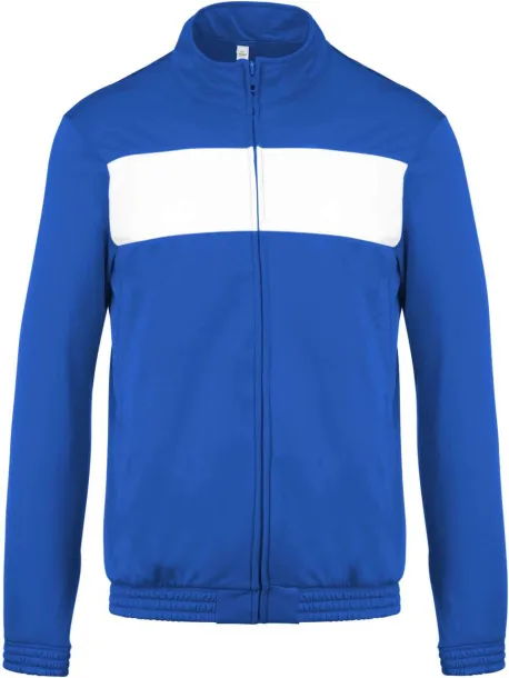  ADULT TRACKSUIT TOP - Proact Sporty Royal Blue Bijela