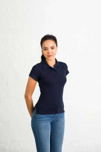  WOMEN'S STRETCH POLO - Just Polos White