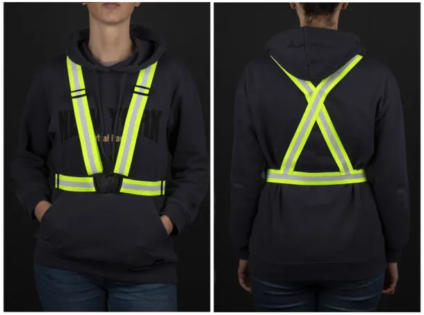 REFI Reflective suspenders Žuta
