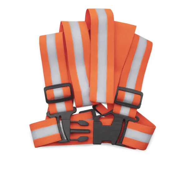 REFI Reflective suspenders - B&C Narančasta