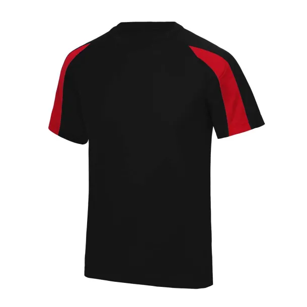  CONTRAST COOL T - Just Cool Jet Black Red