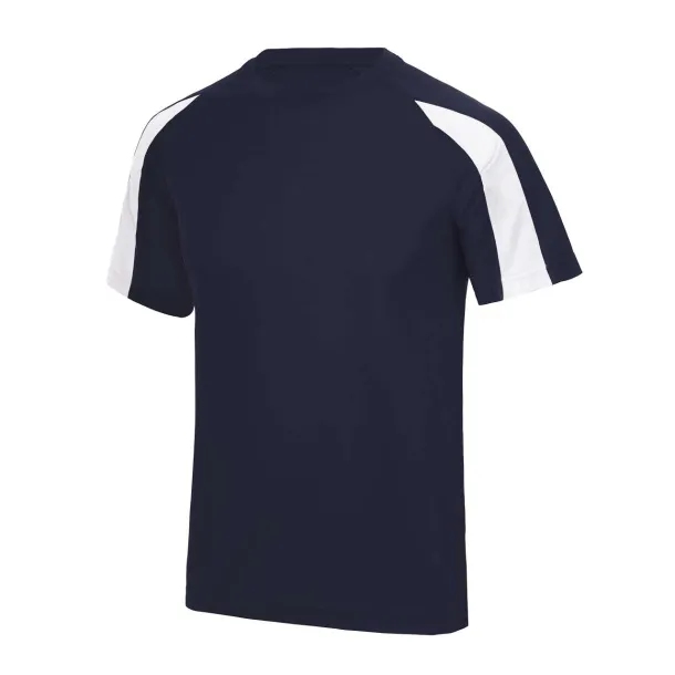  Dvobojna majica kratkih rukava, 140 g/m2 - Just Cool Oxford Navy Nebeski plava