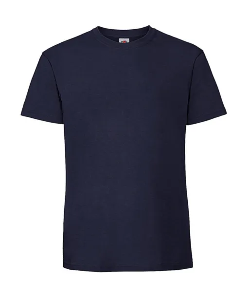  Kratka majica od prstenastog pamuka, 195 g/m² - Fruit of the Loom Mornarsko plava