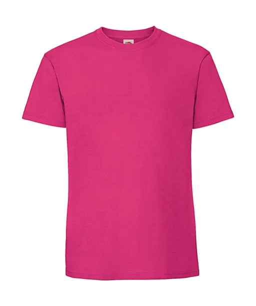  Kratka majica od prstenastog pamuka, 195 g/m² - Fruit of the Loom Fuchsia