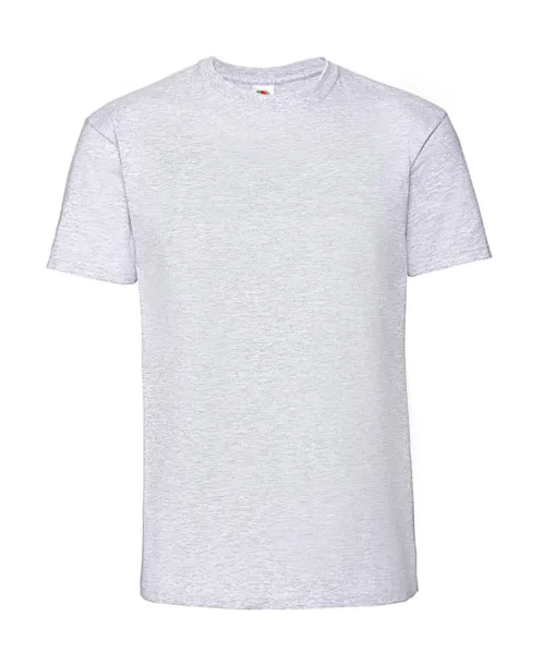  Kratka majica od prstenastog pamuka, 195 g/m² - Fruit of the Loom Pepeljasta