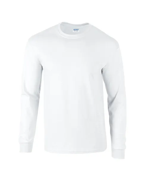  ULTRA COTTON™ ADULT LONG SLEEVE T-SHIRT - Gildan White