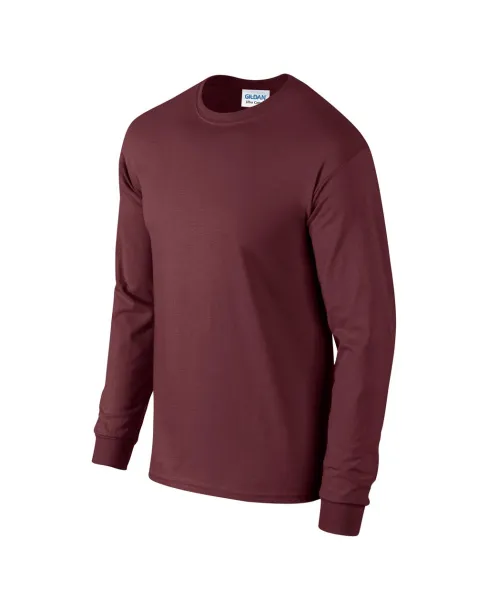  ULTRA COTTON™ ADULT LONG SLEEVE T-SHIRT - Gildan Maroon