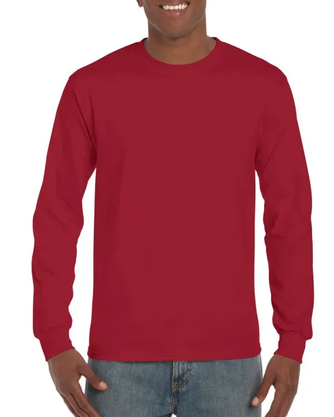  Ultrapamučna majica dugih rukava, 203 g/m² - Gildan Cardinal Red