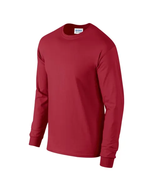  Ultrapamučna majica dugih rukava, 203 g/m² - Gildan Cardinal Red