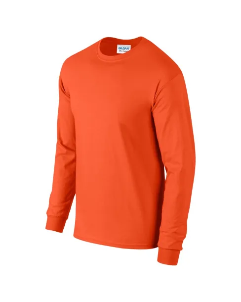  ULTRA COTTON™ ADULT LONG SLEEVE T-SHIRT - Gildan Orange