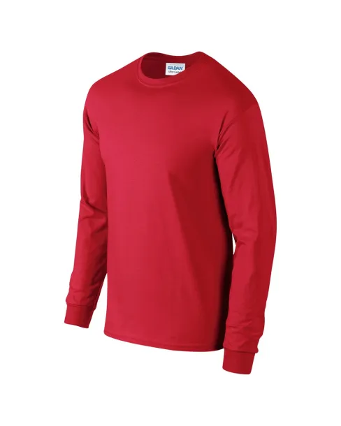  ULTRA COTTON™ ADULT LONG SLEEVE T-SHIRT - Gildan Red