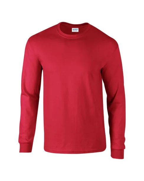  ULTRA COTTON™ ADULT LONG SLEEVE T-SHIRT - Gildan Red