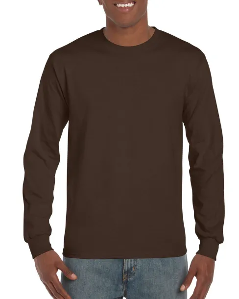  ULTRA COTTON™ ADULT LONG SLEEVE T-SHIRT - Gildan Dark Chocolate