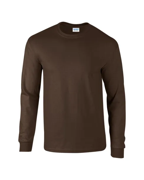  Ultrapamučna majica dugih rukava, 203 g/m² - Gildan Dark Chocolate
