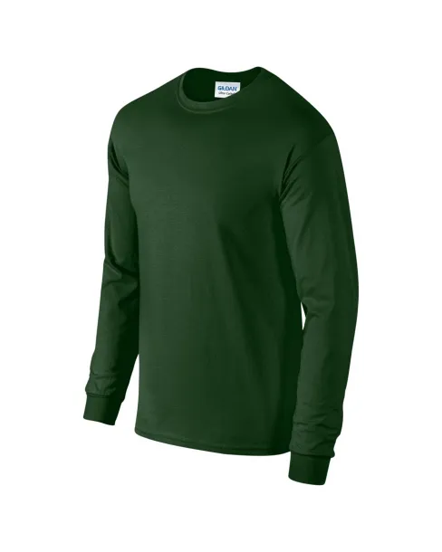  ULTRA COTTON™ ADULT LONG SLEEVE T-SHIRT - Gildan Šumski zelena